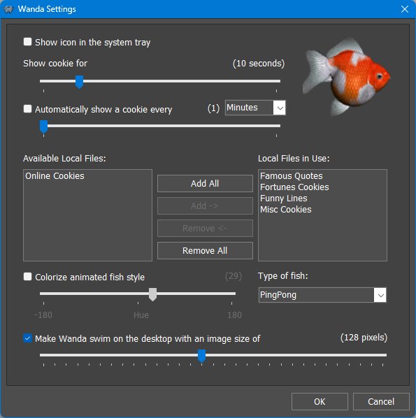 Wanda module settings